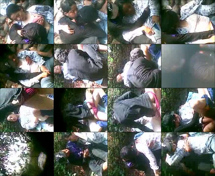 Ngintip Grepe Cium Nyepong Di Hutan